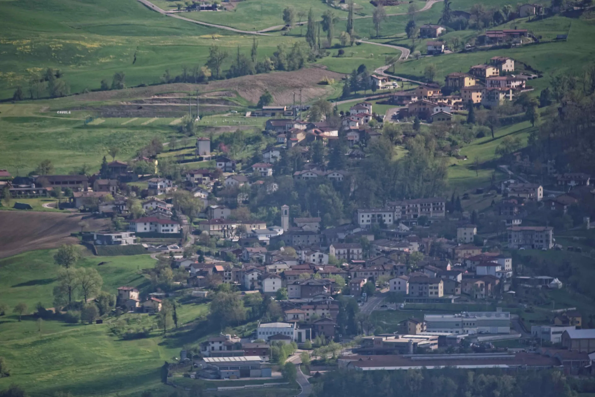 Panorama di Cavola, Toano (RE)